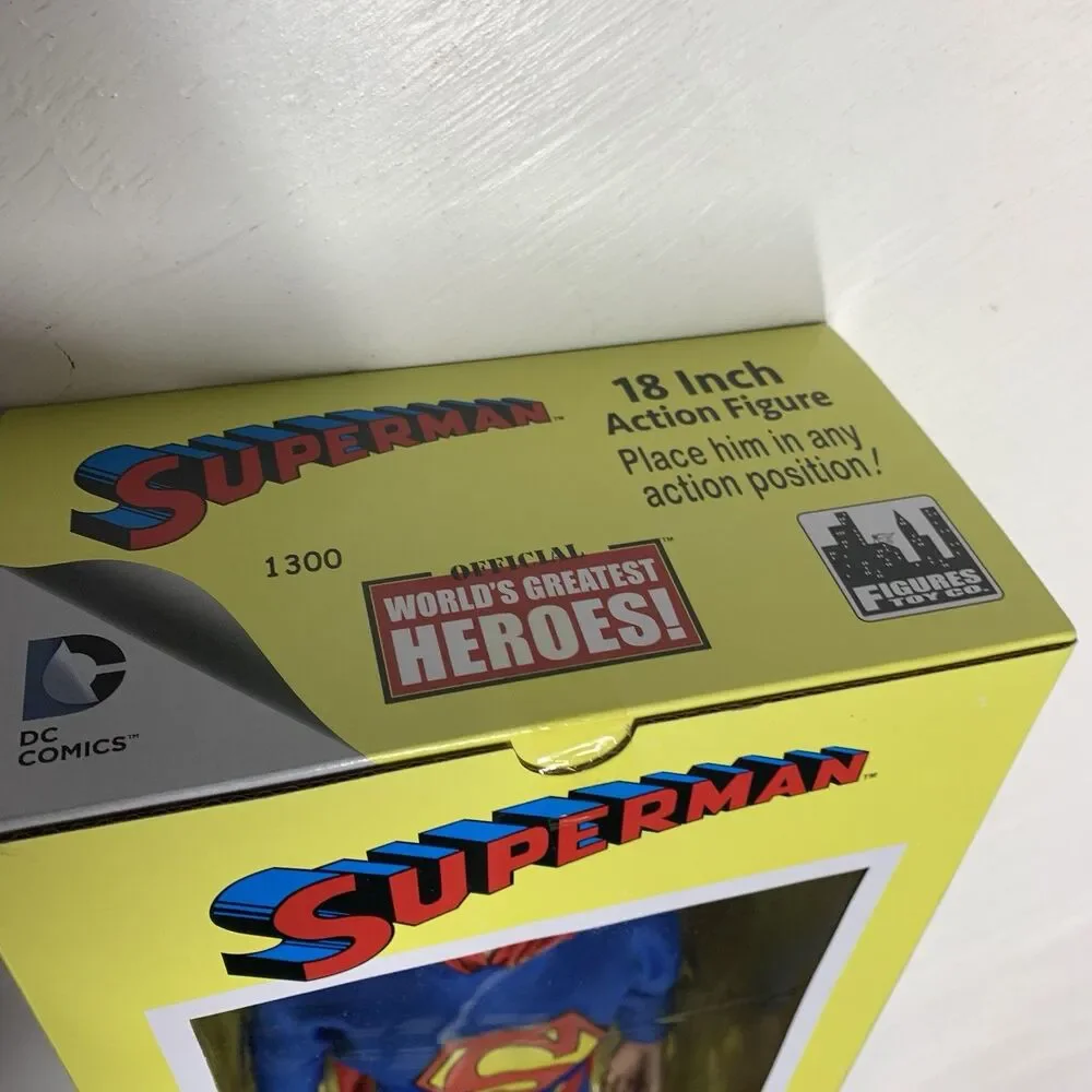 Rare 2015 DC Comics Action Figures Series 1: Superman 18 Inch